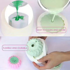 3D Succulent Cacti Candle Mold 9 Pcs