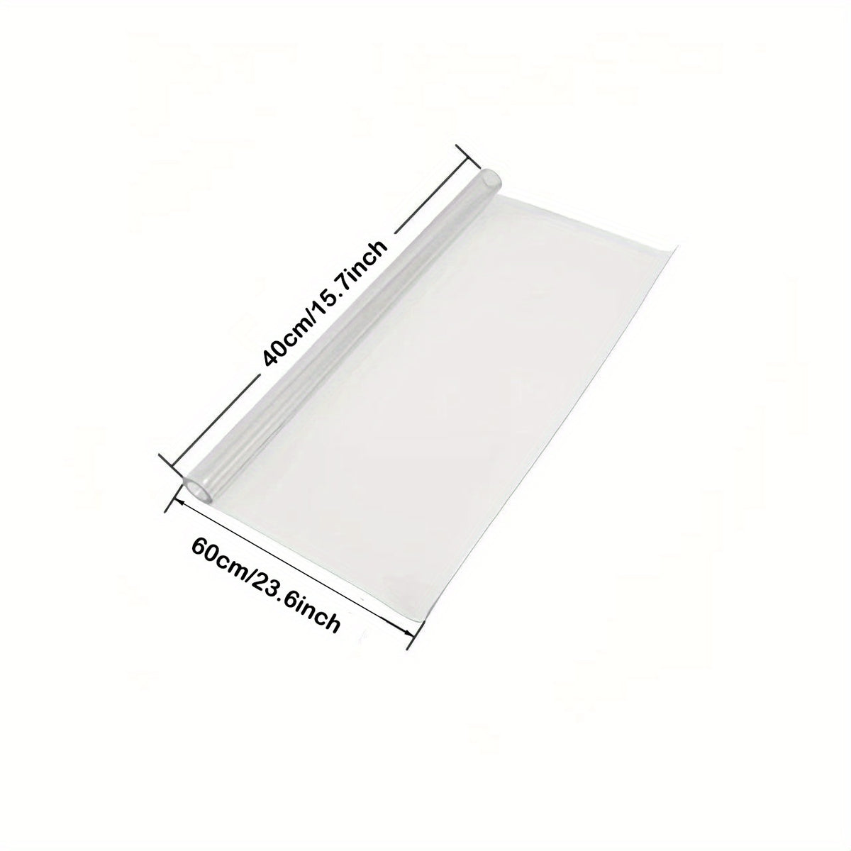 1pc Polyster Square Tablecloth Clear Plastic Table Protector Cover PVC