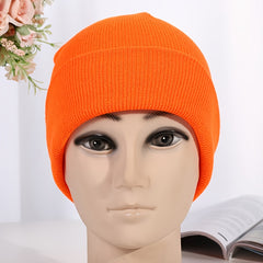 MultiColor Winter Adult's Woolen Knitted Hat 7 Colors