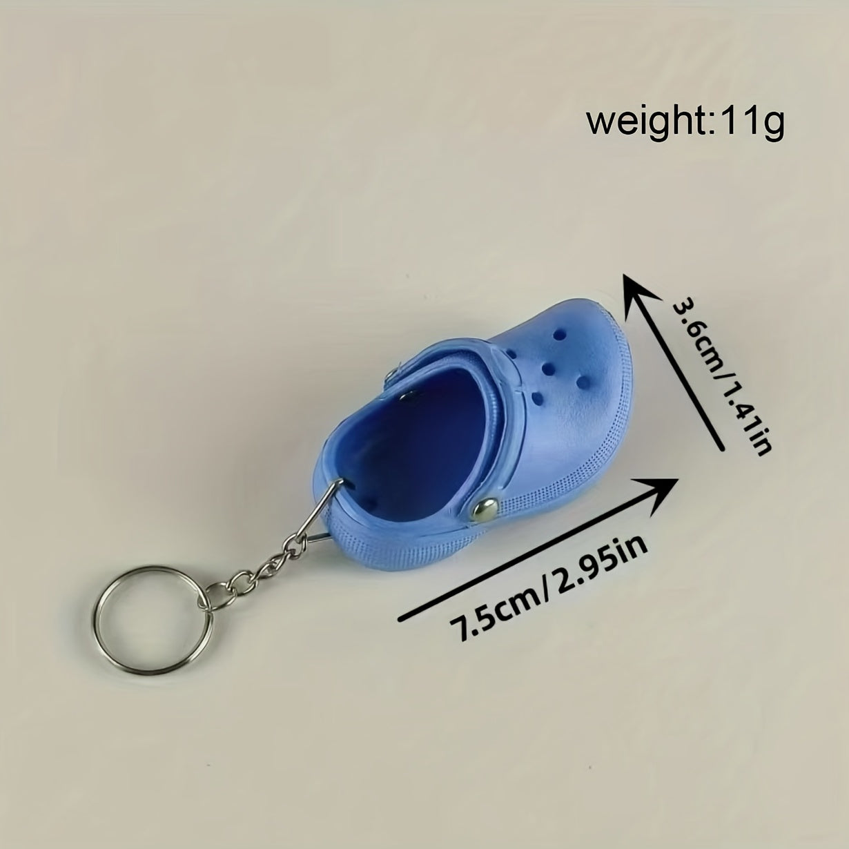 Mini Slippers Key Chain Pendant for Schoolbag