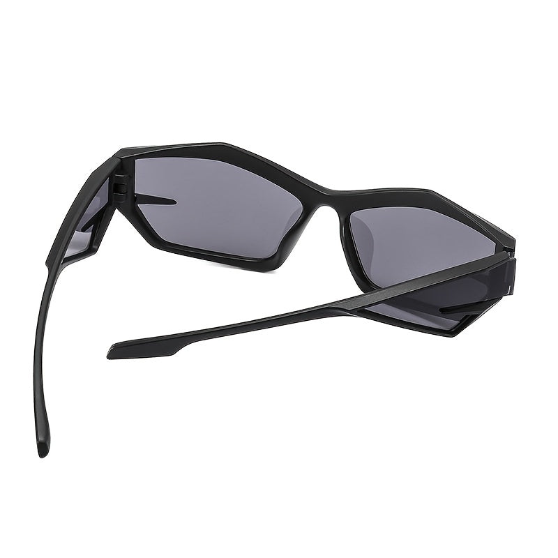 Men's Retro Future Tech Cat Eye Sunglasses