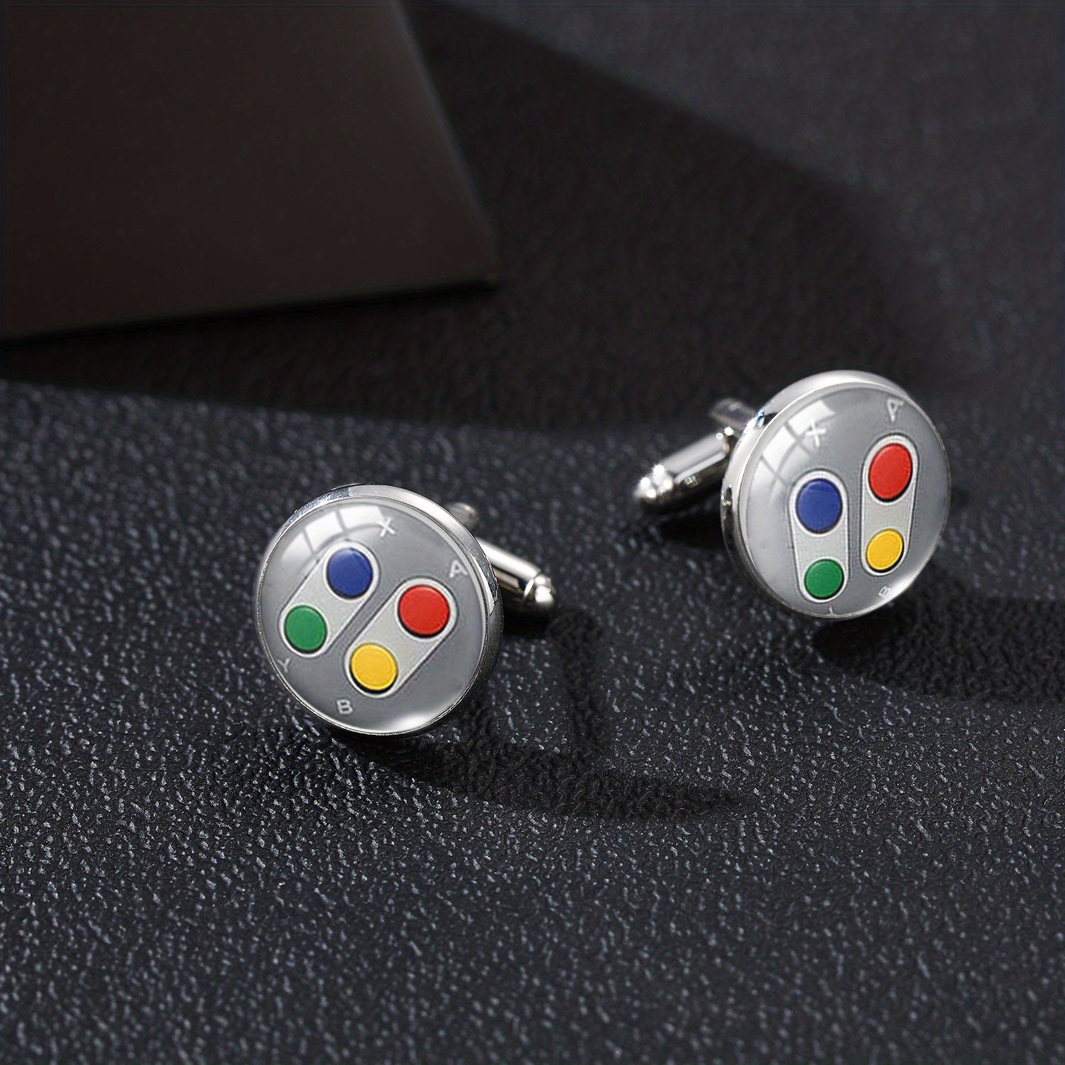 Men's Video Game Controller Button Cufflinks