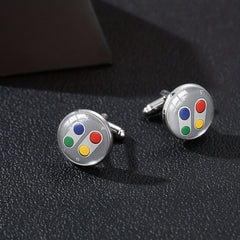 Men's Video Game Controller Button Cufflinks
