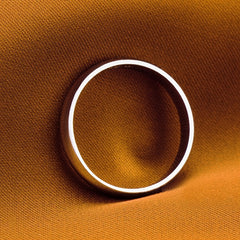 Men's Silver Stainless Steel Ring Wedding Bands Couple's Faux Jewelry