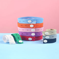 10pcs Self-adhesive Elastic Straps for Clothes Sorting and Storage