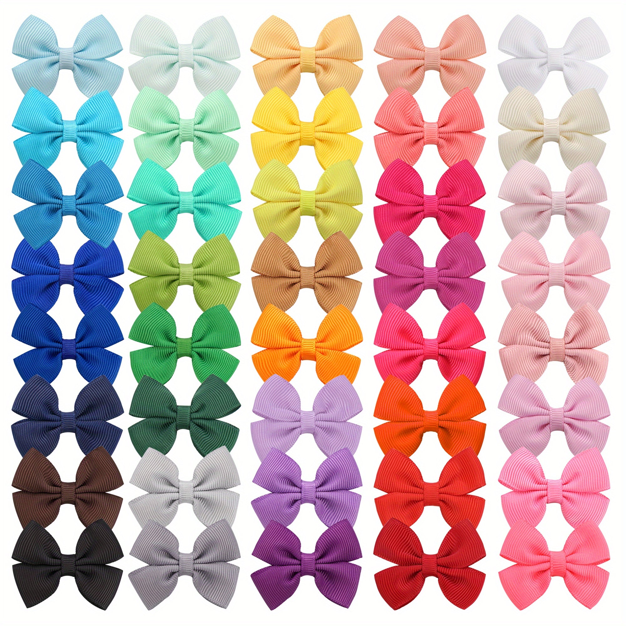 Mini Hair Bow Clips Girls Hair Clips
