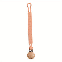 Silicone Pacifier Holder with Clip BPA-Free Chain for Teether Toys