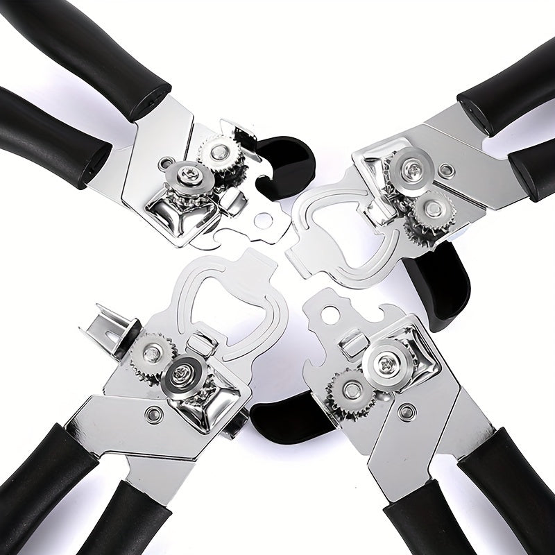 3 in 1 Can Opener Kitchen Manual Bottle Opener Stainless Steel Jar Opener
