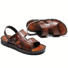 Men's Open Toe Strap Sandals Anti-skid Summer Beach Sandals