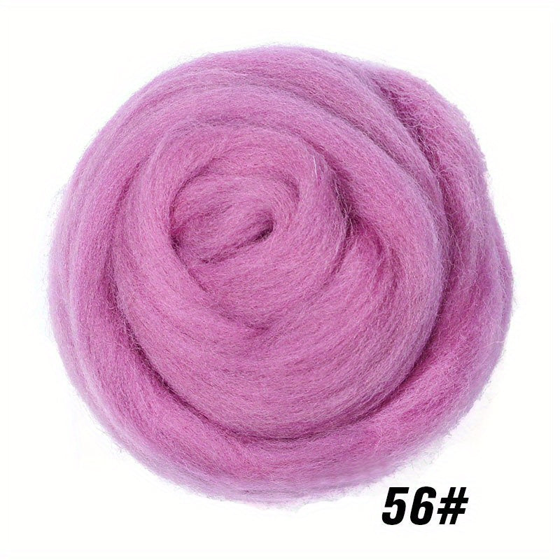 11lb 50g Felting Wool Roving DIY Supplies For Wool Felting Beginner