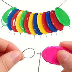 10pcs Needle Threader Tool With Clear Case for Hand Sewing