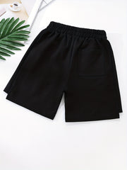 Boys Creative Split Shorts for Summer Outdoor