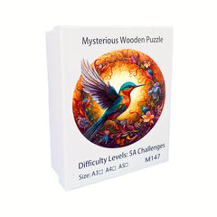 Wooden Jigsaw Puzzles Pretty Bird And Animal Puzzles
