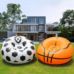 1pc Inflatable Sofa Stool Leisure Lazy Chair Thickened Recliner Sofa