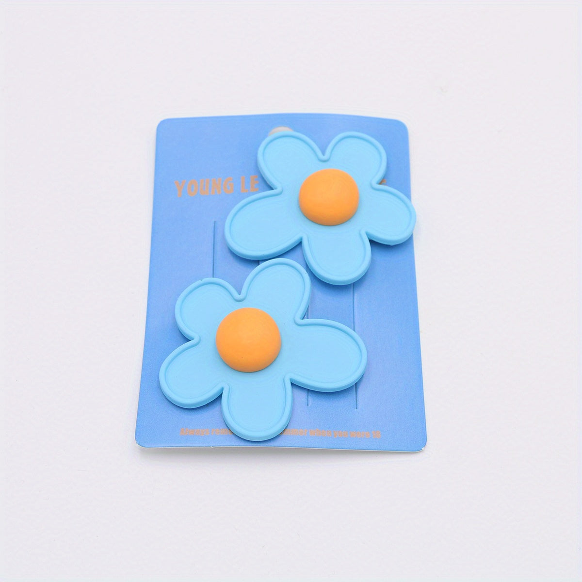 2Packs Flower Hair Clip Barrette Retro Floral Hair Clips Girls Women Kids
