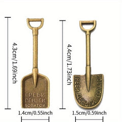 1:12 Scale Dollhouse Shovel & Spade Set - Vintage Landscape Enthusiasts Toy