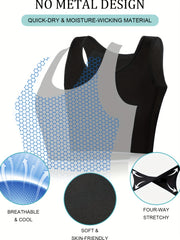 Shaping Tank Top Tummy Control Slimmer Crew Neck Women's Underwear