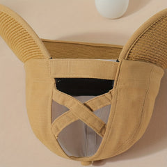 Wide Brim Visor Bucket Hat Sunscreen Lightweight Sun Hats