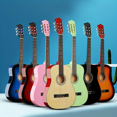 76cm Acoustic Guitar Kit for Beginners - Big Bag, Picks, Accessories