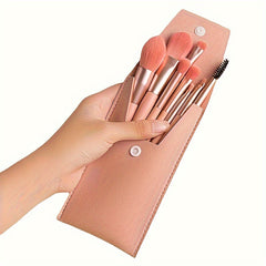 Mini Makeup Brushes Portable Soft Hair Makeup Brush Set Beauty Tools