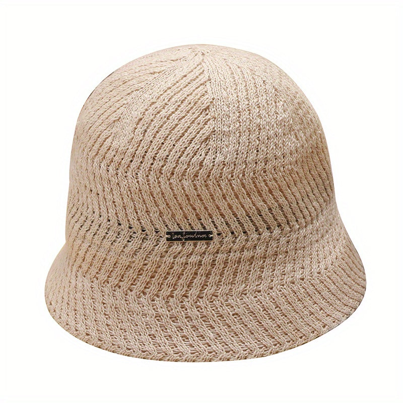 Candy Bucket Hat Iron Label Decor Summer Sun Hat