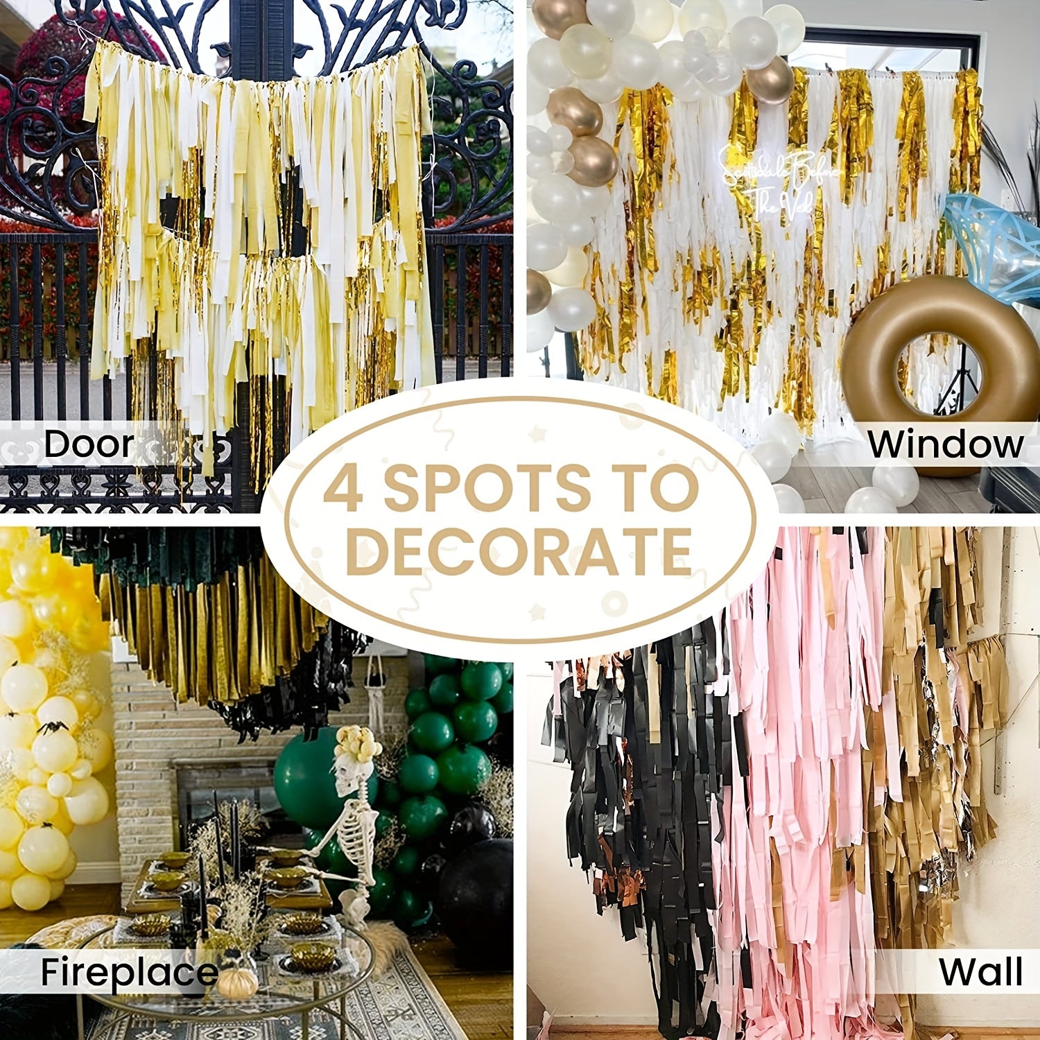 2499 Party Streamers Crepe Paper For Kids Parties