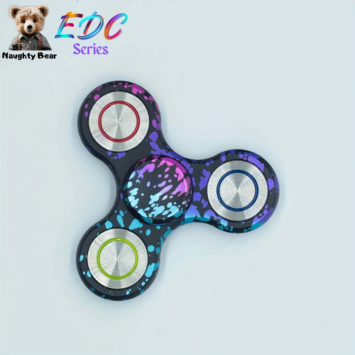 Alloy Fidget Spinner with Stainless Steel Bearing