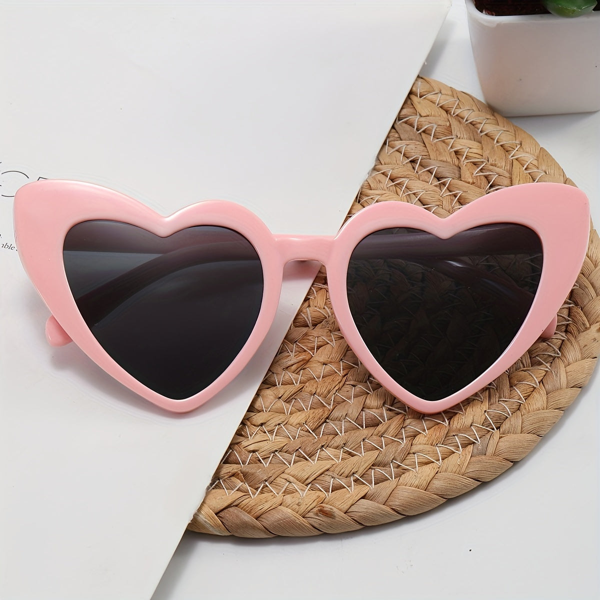 Y2K Heart Sunglasses For Women Men Funny Love Theme Glasses UV400