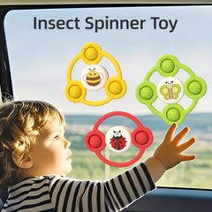 Infant Toddler Insect Spinner Toy Chewable Sensory Toy