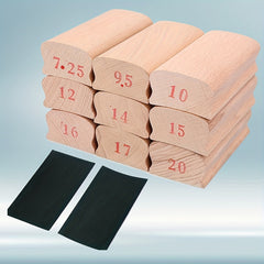 Wooden Sanding Block For Guitar Bass Fret Leveling Fingerboard