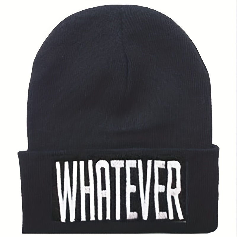 3D Embroidery Knitted Woolen Hat for Men and Women
