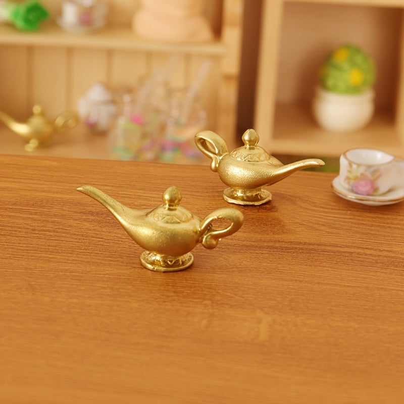 Mini Teapot Dollhouse Decoration