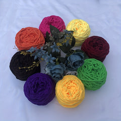 8mm Ice Yarn 100g Chunky Wool Yarn Ball