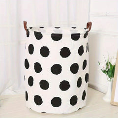 Foldable Laundry Hamper Waterproof Fabric Dirty Clothes Storage