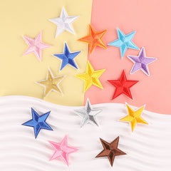 14pcs Star Embroidered Patches DIY Clothes Jackets Hats Jeans Accessories