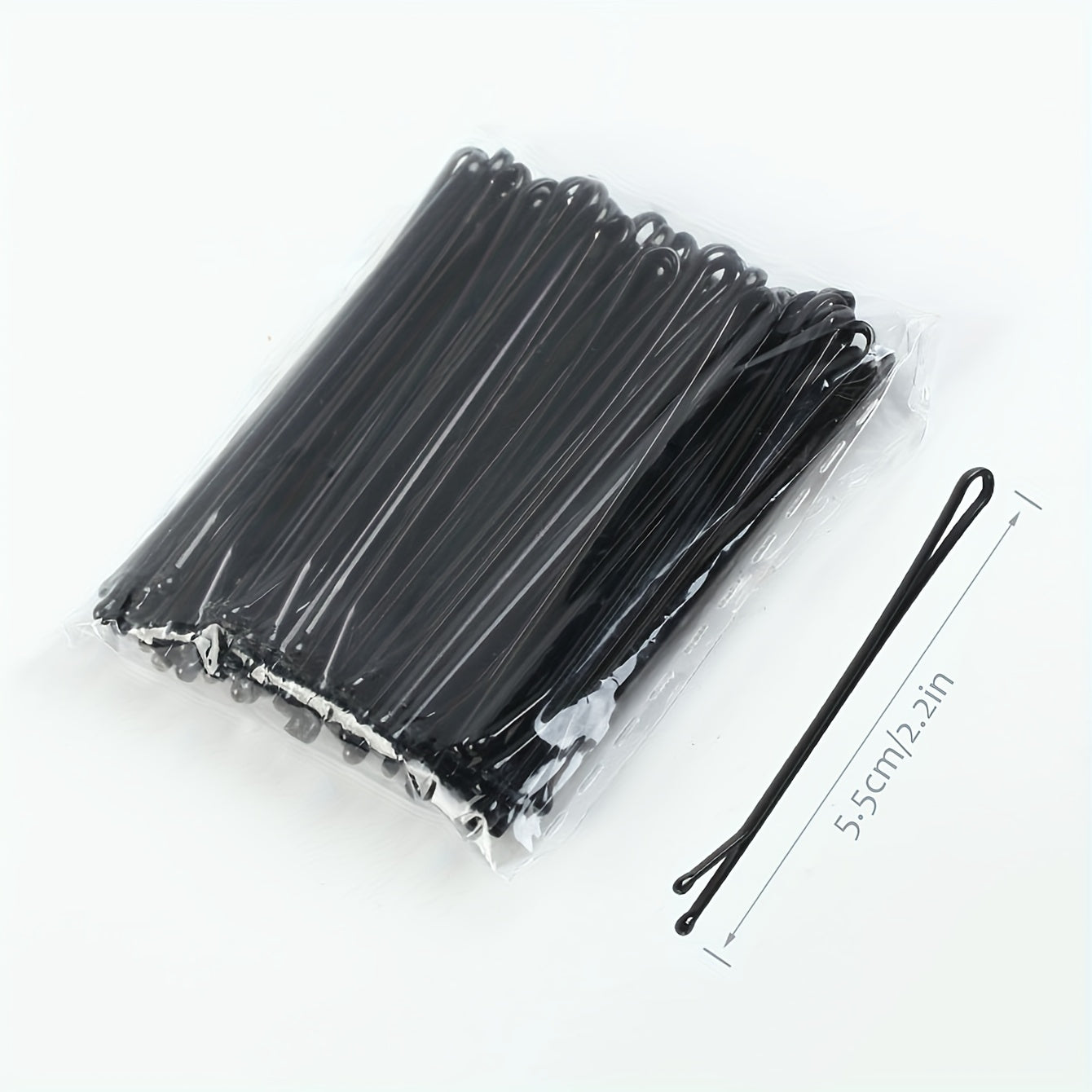 100pcs Wave Shape Invisible Hair Styling Bobby Pins