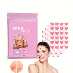Acne Patch Pink Heart Shaped Hydrocolloid Acne Patches For Face