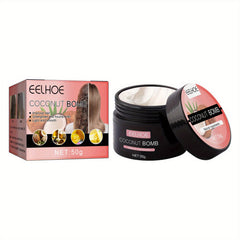 50g Coconut Bomb Hair Mask Repairs Dry & Damaged Hair, Makes Hair Smooth