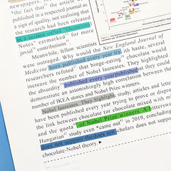 Colorful Index Stickers Transparent Sticky Notes Waterproof