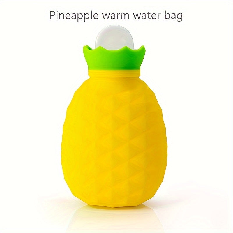 Pineapple Cartoon Silicone Hot Water Bag