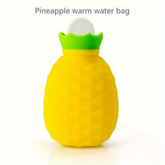 Pineapple Cartoon Silicone Hot Water Bag