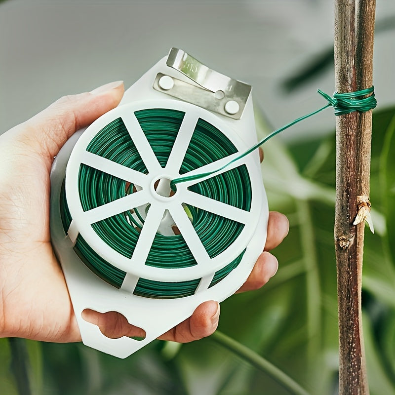 Horticultural Tying Wire Plastic Coated Cable Ties Iron Wire Tying