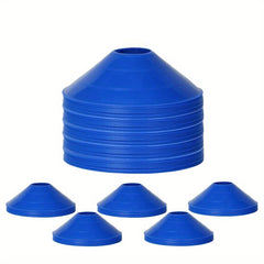 10pcs Soccer Training Marker Discs - Football Training Equipment