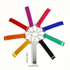 5pcs Portable Keychain Beer Bottle Opener Randomized
