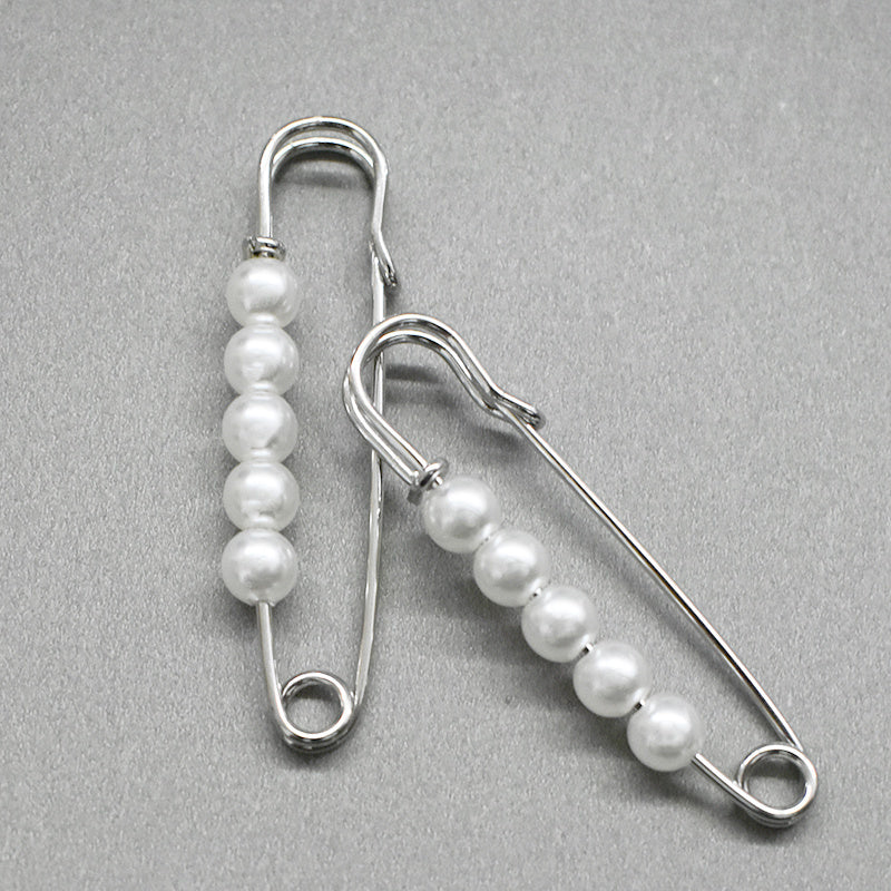 Pearl Waist Pin for 50cm Pants, Anti-light Corsage Decoration