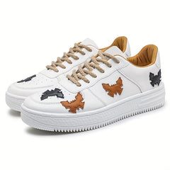 Men's Bats Lace-up Sneakers Skate Shoes Good Grip Breathable