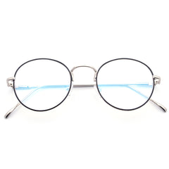 Men's Brass Round Glasses Frame