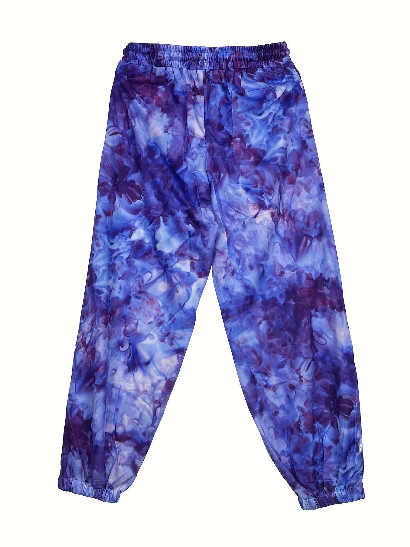  Tie Dye Elastic Waist Joggers