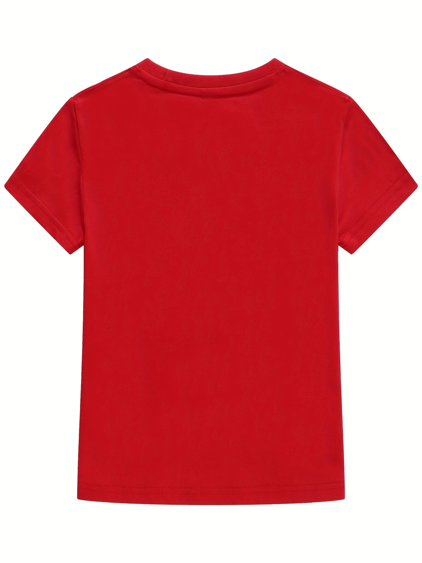 Boys Cartoon Car T shirt Cotton Short Sleeves Crew Neck