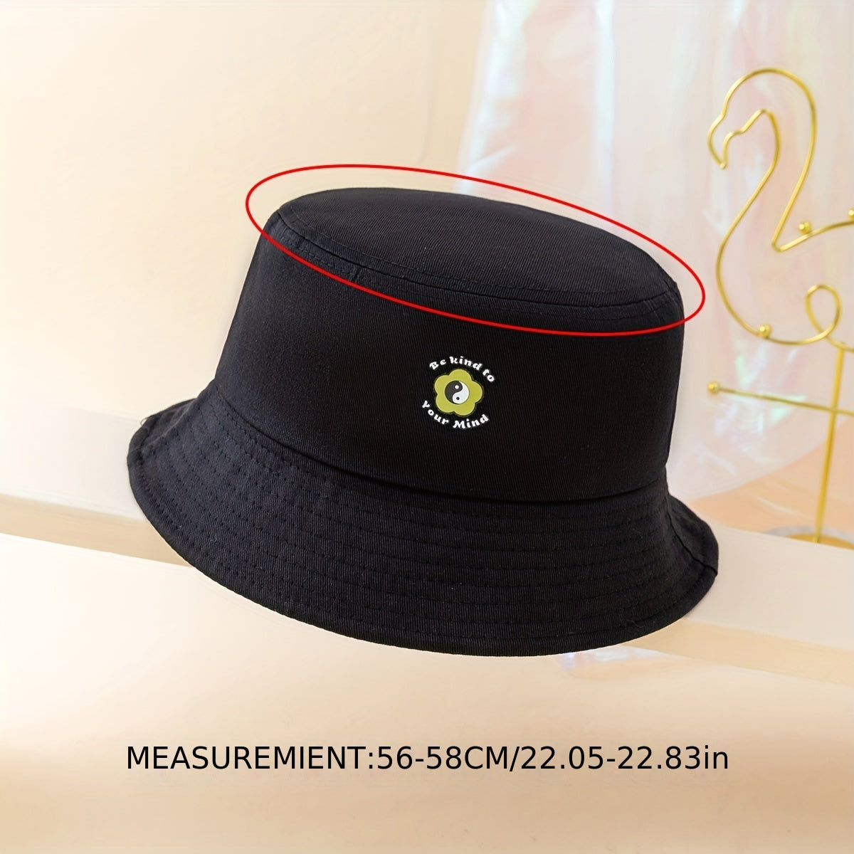 Tai Chi Flower Pattern Fisherman Hat - Be Kind To Your Mind
